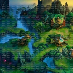 高质量Q版仙侠游戏地图 / 1 (4)