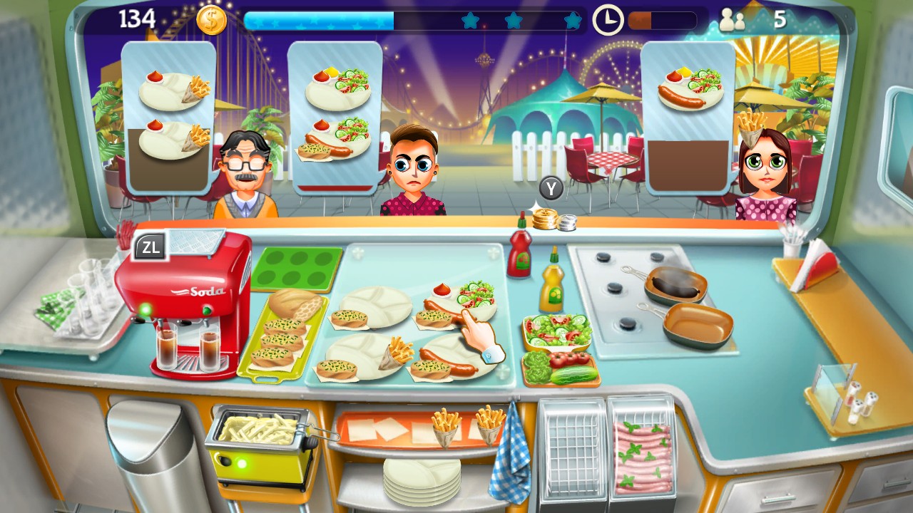 食物餐车大亨 Food Truck Tycoon|官方中文|本体+1.3.2补丁+2DLC|NSZ|原版|