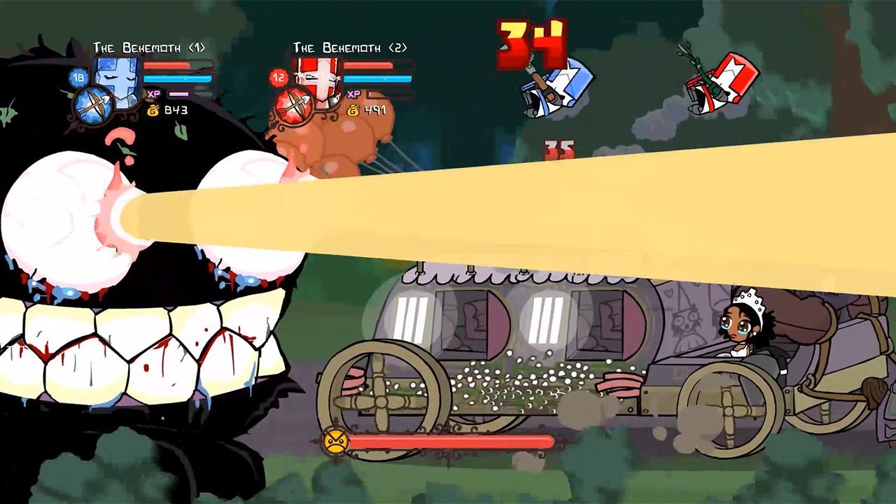 城堡破坏者 重制版Castle Crashers|官方中文|本体+1.0.6升补|NSP|原版|