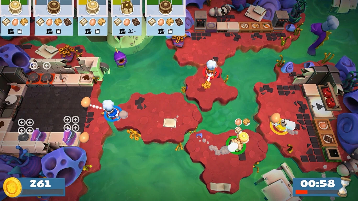 胡闹厨房2 Overcooked 2|官方中文|本体+1.0.16补丁+5DLC|NSZ|原版|