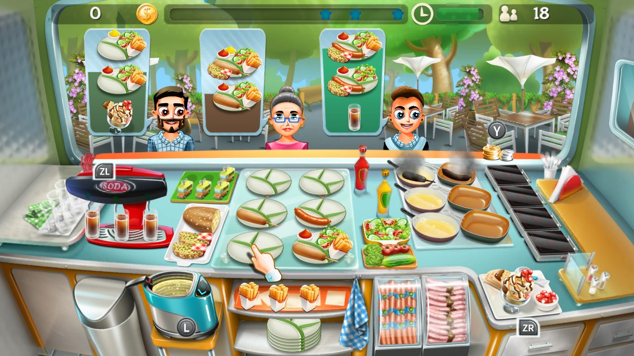 食物餐车大亨 Food Truck Tycoon|官方中文|本体+1.3.2补丁+2DLC|NSZ|原版|