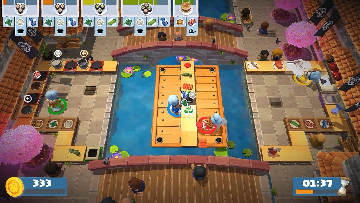 胡闹厨房2 Overcooked 2|官方中文|本体+1.0.16补丁+5DLC|NSZ|原版|