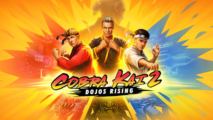 眼镜蛇凯2 道场崛起 Cobra Kai 2: Dojos Rising |官方中文|本体+2.20.8补丁+1DLC|NSZ|原版|