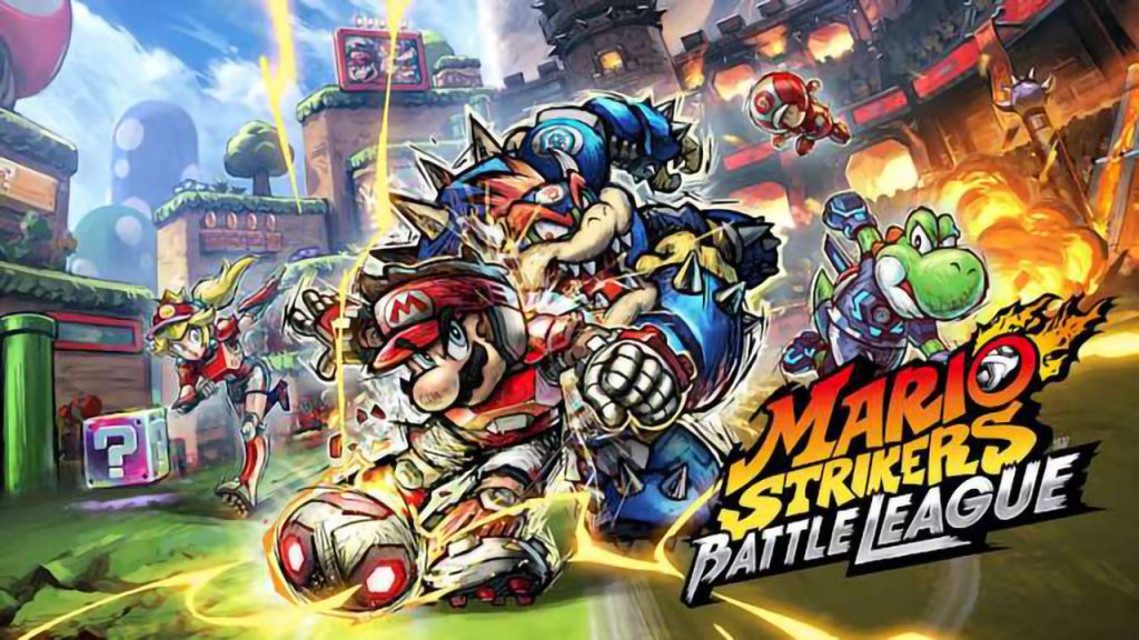 马里奥前锋对战联赛足球 Mario Strikers |官方中文|本体+1.3.2升补|NSZ|原版|