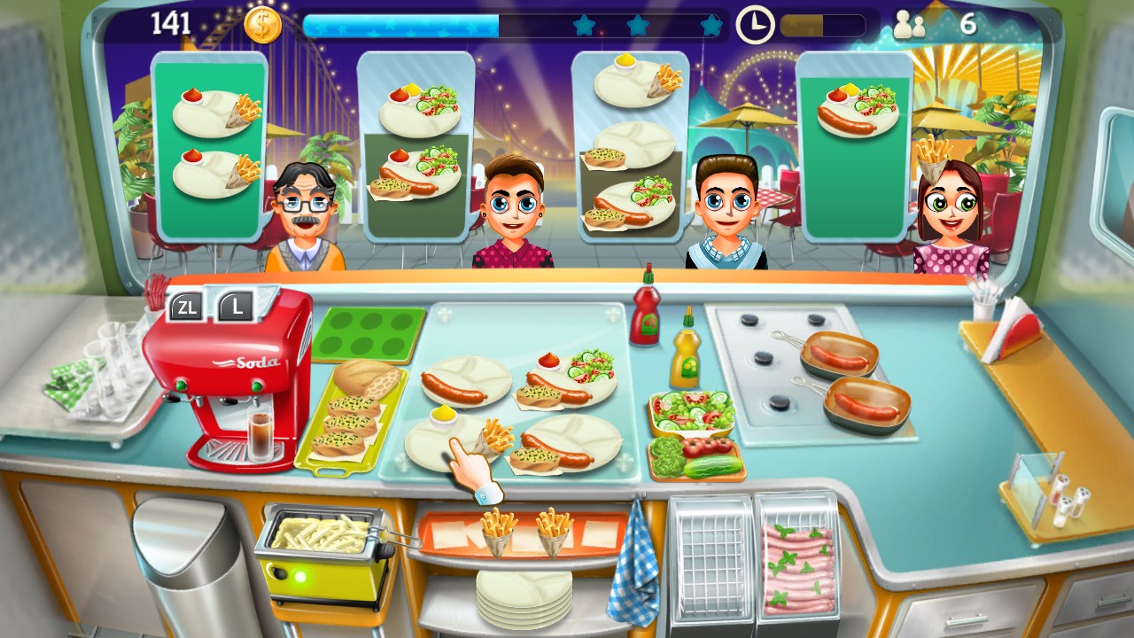 食物餐车大亨 Food Truck Tycoon|官方中文|本体+1.3.2补丁+2DLC|NSZ|原版|