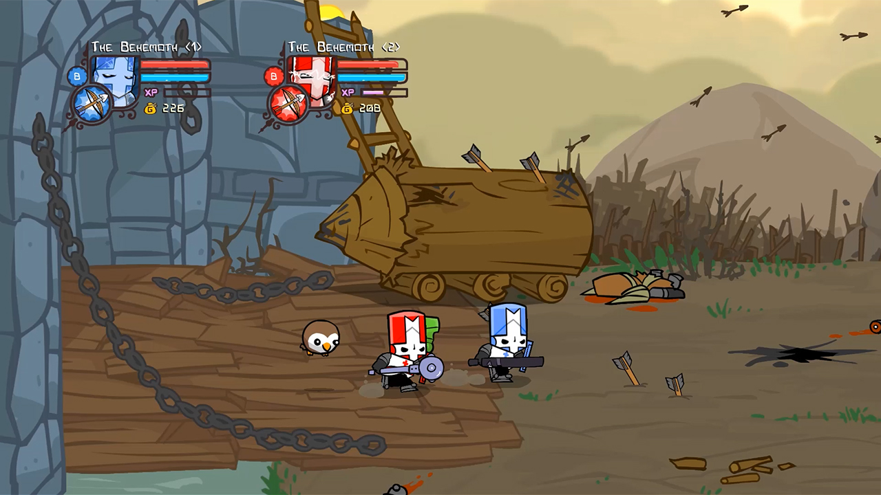 城堡破坏者 重制版Castle Crashers|官方中文|本体+1.0.6升补|NSP|原版|