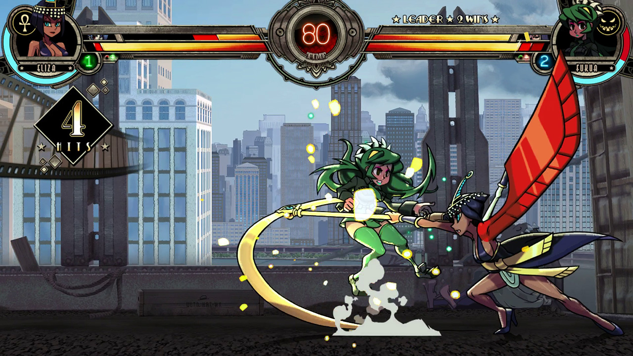 骷髅女孩 二度返场 Skullgirls: Umbrella|原汁日文|本体+1.04补丁+5DLC|NSZ|原版|