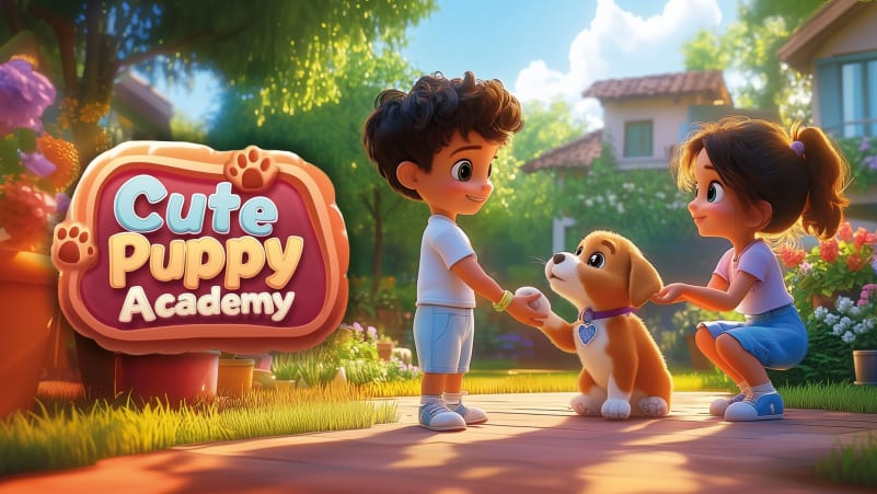 可爱小狗学院 Cute Puppy Academy|官方中文|本体+1.1升补|NSZ|原版|