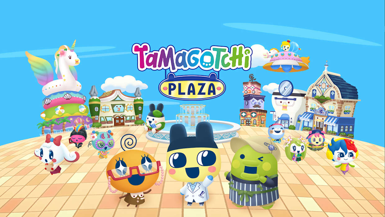欢迎光临！拓麻歌子开心镇 Tamagotchi Plaza|官方中文|本体+1.0.2升补|NSZ|原版|