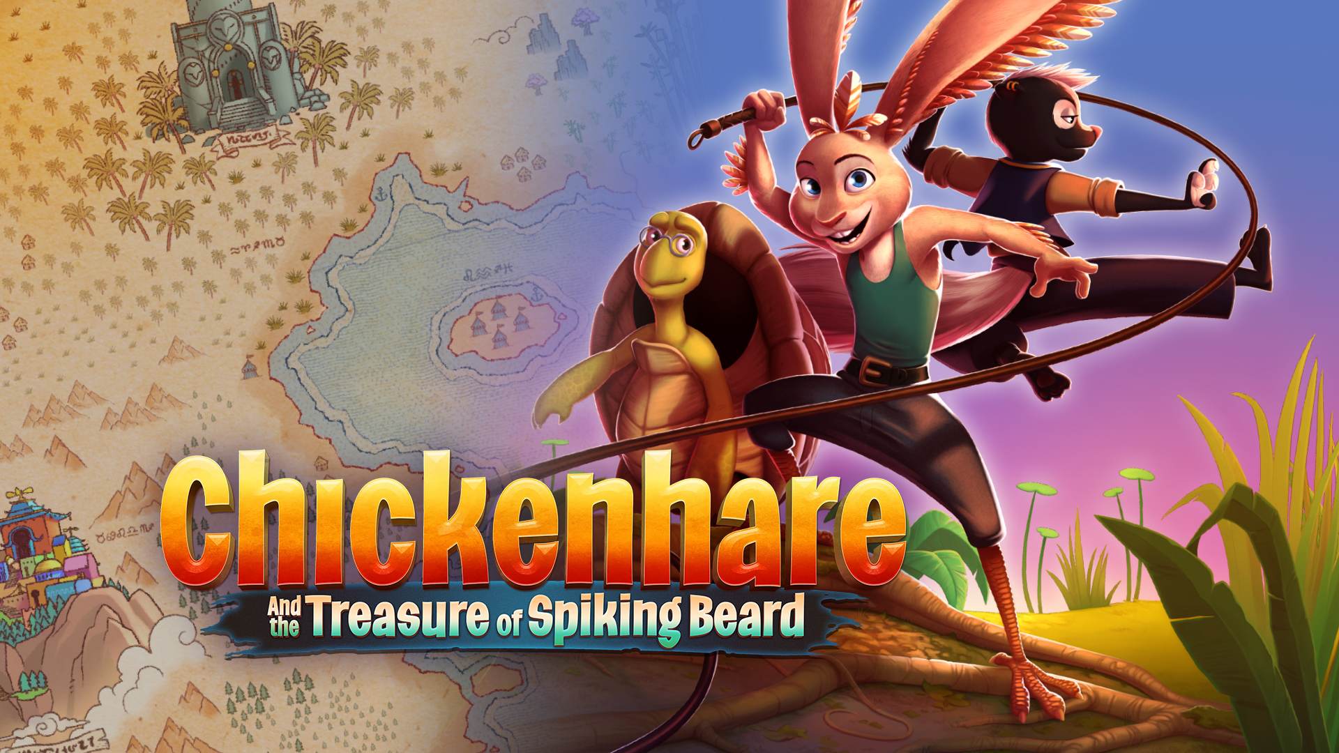 鸡兔联盟 尖胡子的宝藏 Chickenhare and the treasure|官方中文|NSZ|