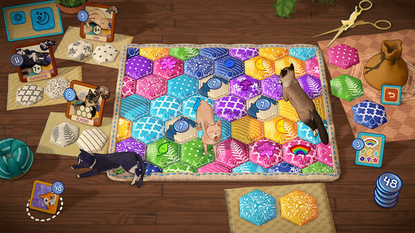 猫与花毯 Quilts and Cats of Calico|官方中文|本体+1.0.227升补|NSZ|原版|