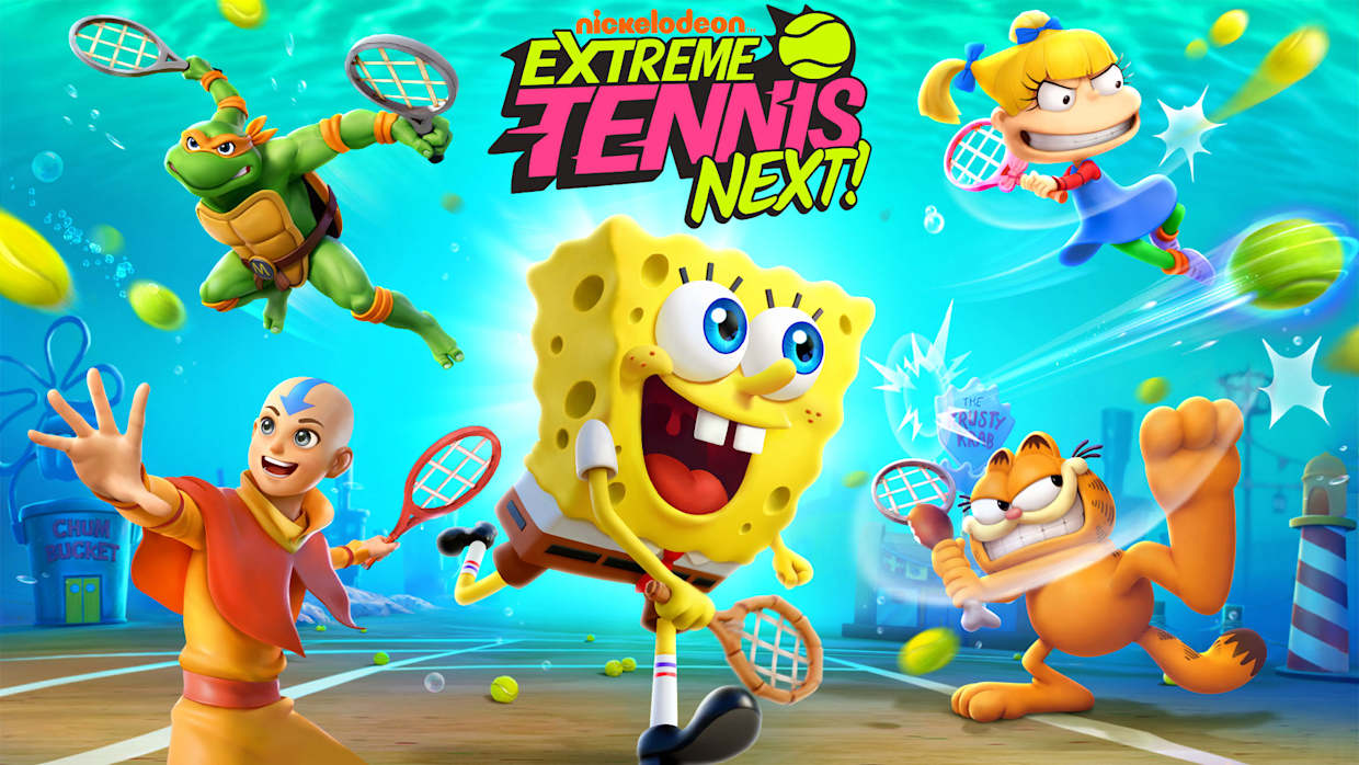 尼克儿全明星网球 Nickelodeon Extreme Tennis|官方中文|本体+1.0.1升补|NSZ|