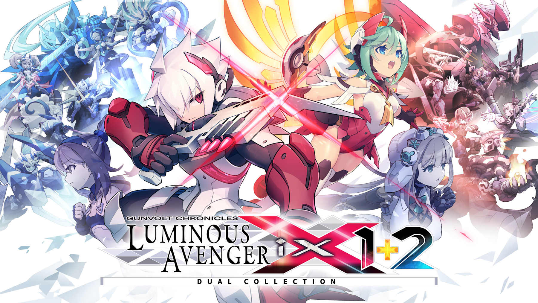 银白钢铁伊克斯1+2双重收藏辑 Gunvolt Chronicles|官方中文|NSZ|