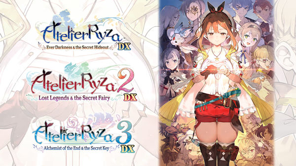 atelier ryza secret trilogy deluxe pack art