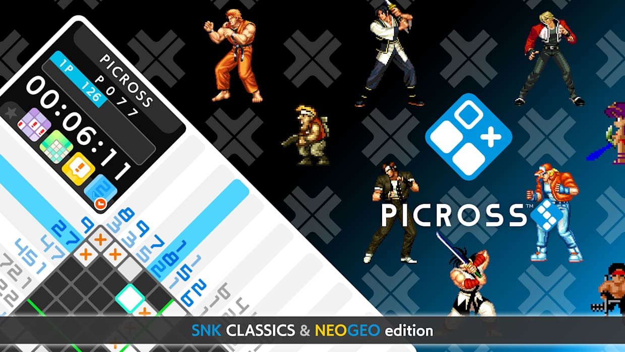 绘图方块S SNK经典＆NEOGEO  PICROSS S SNK|官方中文|NSZ|