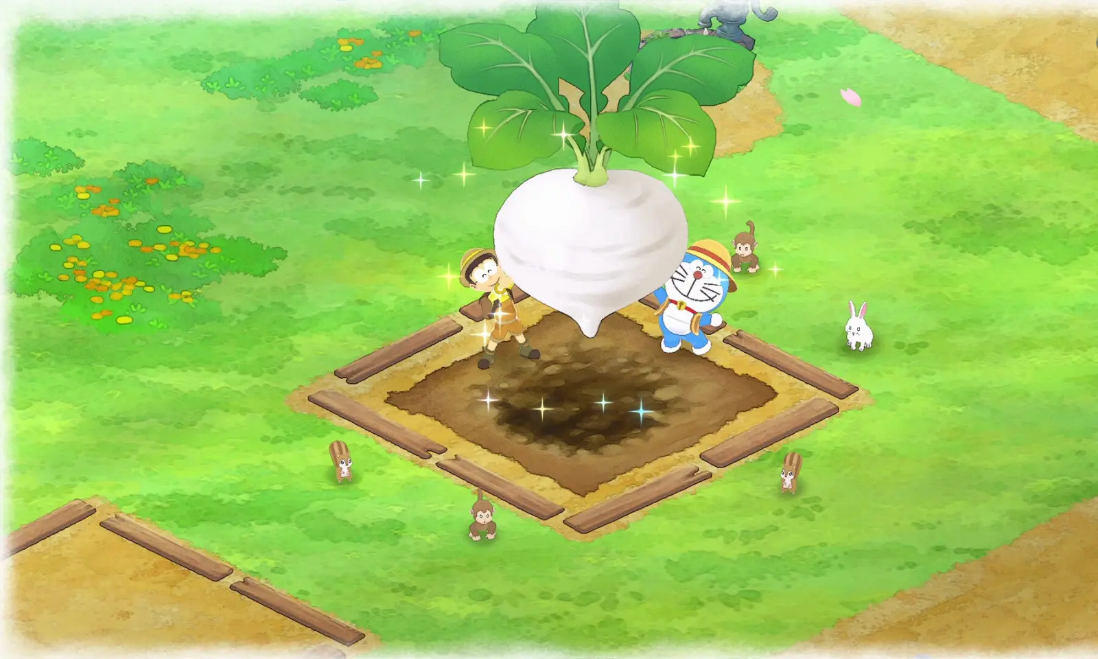 哆啦A梦 牧场物语 自然王国与和乐家人DORAEMON STORY OF SEASONS|官方中文|本体+1.3.0+5DL|XCI|原版|