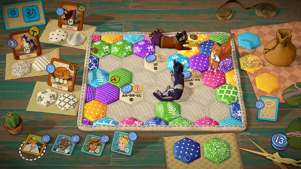 猫与花毯 Quilts and Cats of Calico|官方中文|本体+1.0.227升补|NSZ|原版|