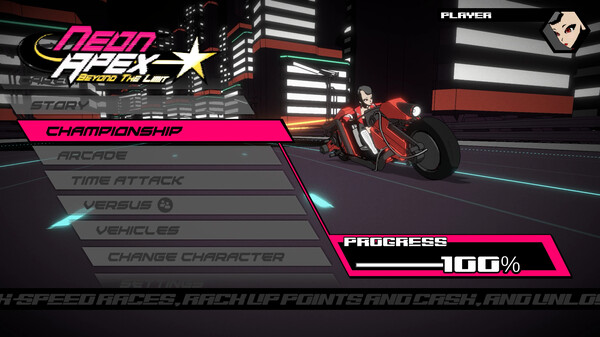 霓虹顶点 超越极限 Neon Apex Beyond the Limit|官方中文|本体+1.0.5升补|NSZ|原版|