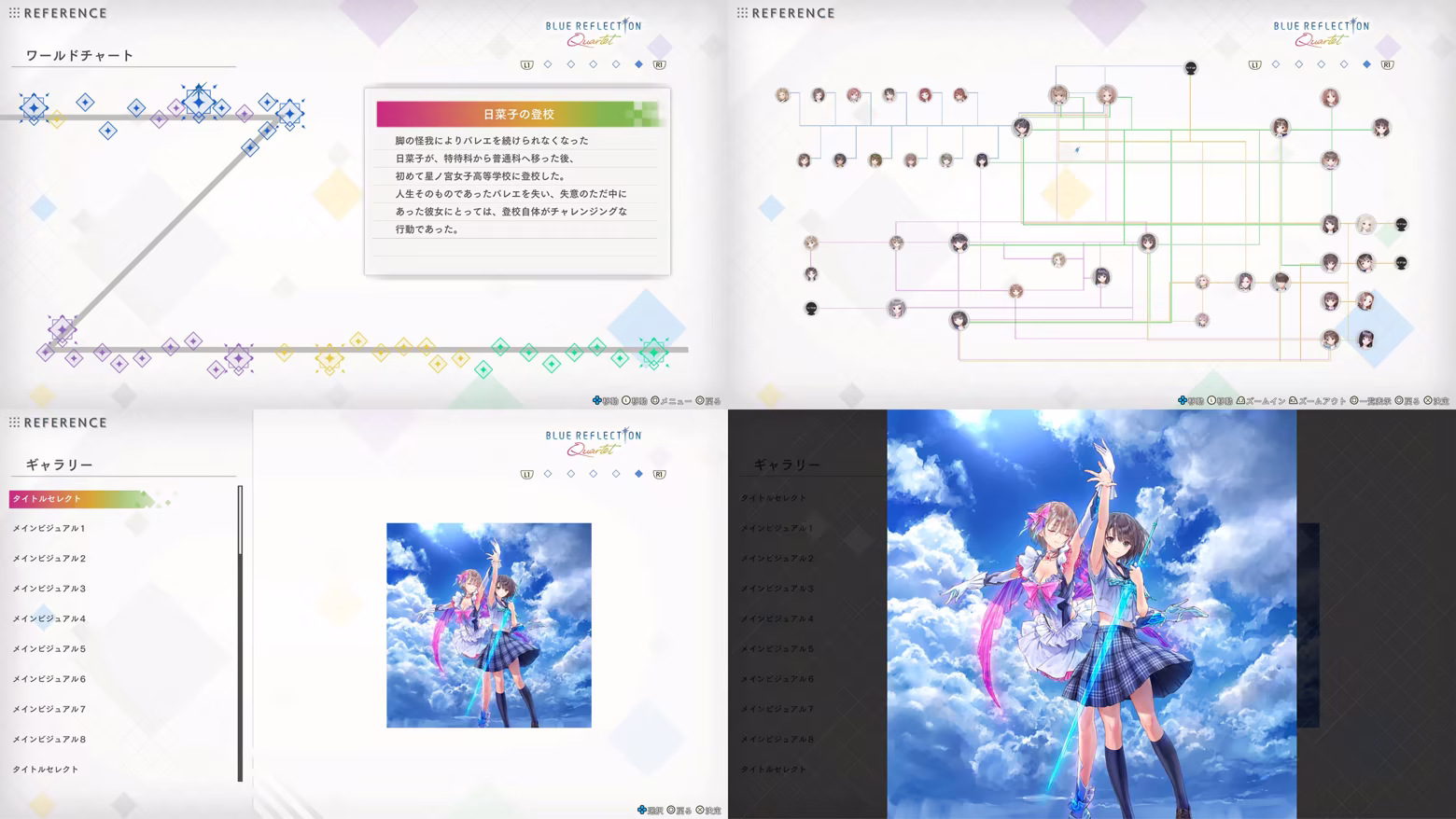 蓝色反射少女们的奇迹|官方中文|本体+3DC|NSP|原版|