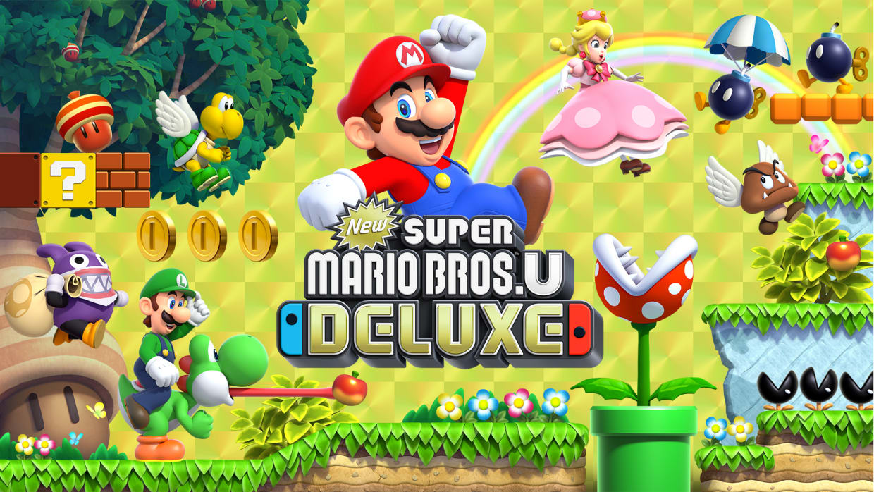 新超级马里奥兄弟U New Super Mario|豪华中文|本体+1.0.2升补|NSZ|原版|