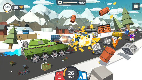 僵尸德比 像素生存 Zombie Derby Pixel Survival|官方中文|NSZ|原版|
