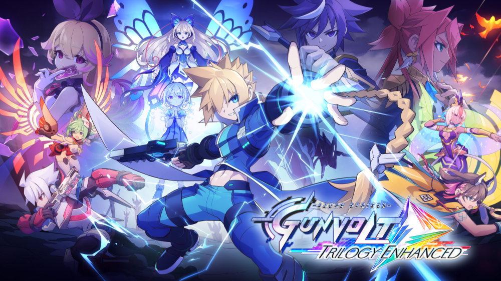 苍蓝雷霆 GUNVOLT 三棱合极版 Azure Striker|官方中文|本体+1.2升补|NSZ|原版|