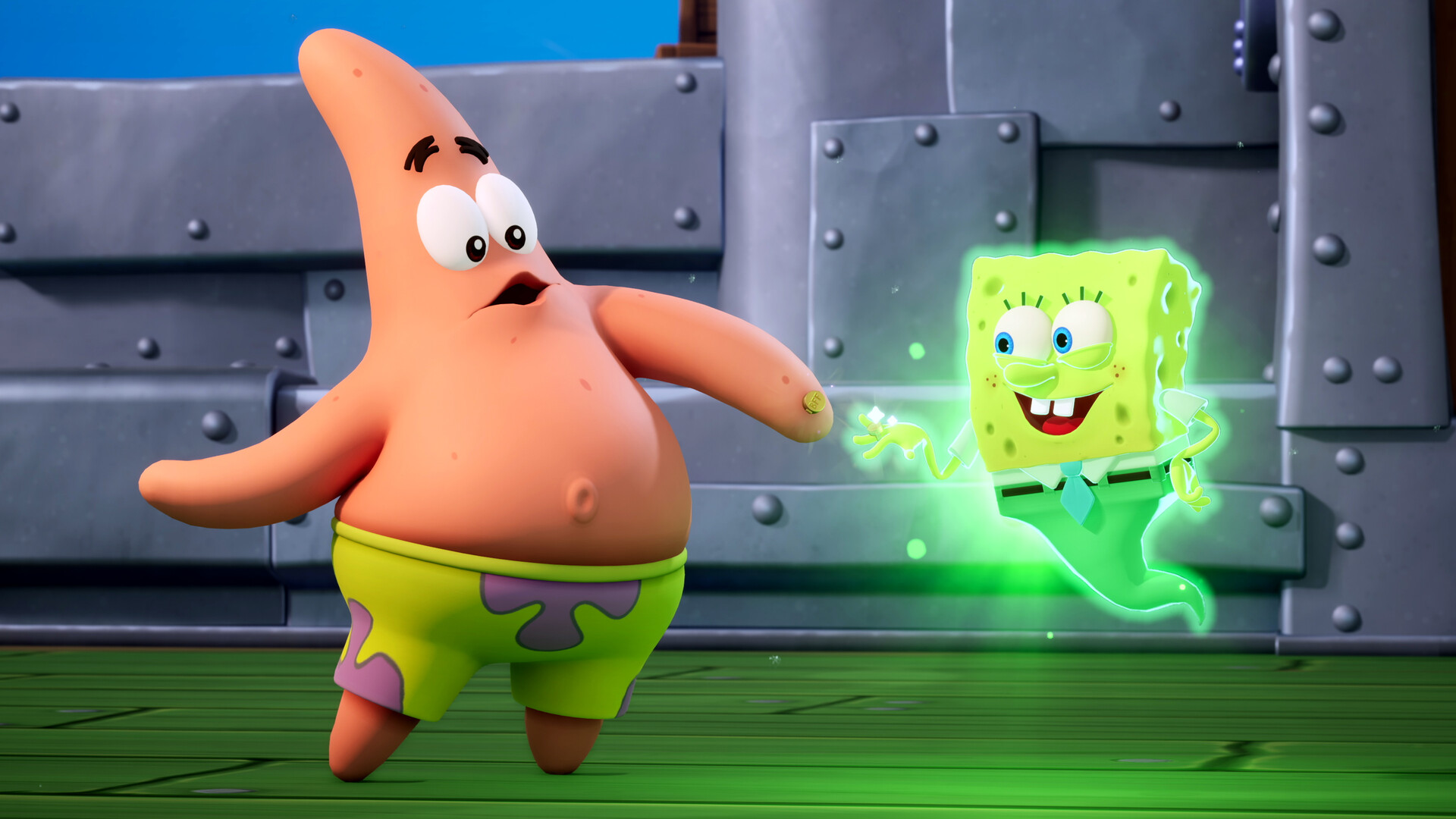 海绵宝宝潮汐巨神 SpongeBob SquarePants|官方中文|本体+1.4.0升补+5DLC|NSZ|