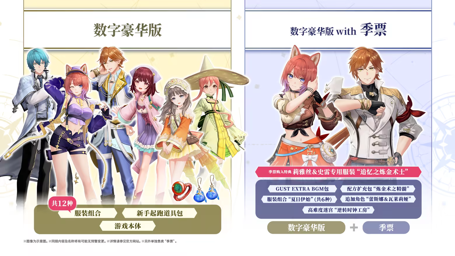 红色的炼金术士和白色的守护者蕾斯莱莉娅娜的炼金工房|官方中文|本体+1.2A升补+5DLC|NSP|