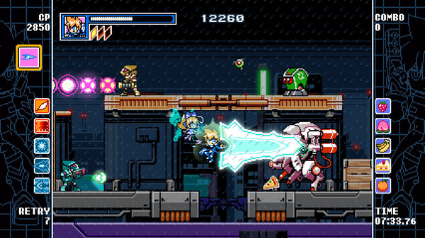 神力刚巴尔特爆裂 MIGHTY GUNVOLT BURST|官方中文|本体+1.4.3升补+7DLC|NSZ|原版|