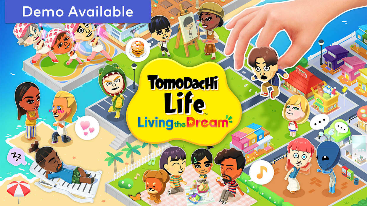 朋友收集 梦想生活 Tomodachi Life Living the Dream|官方中文|本体+1.0.2升补|NSZ|