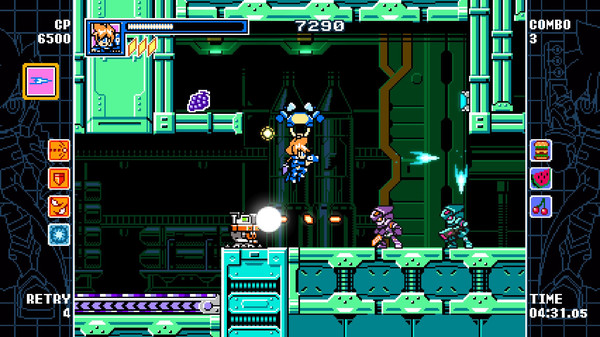 神力刚巴尔特爆裂 MIGHTY GUNVOLT BURST|官方中文|本体+1.4.3升补+7DLC|NSZ|原版|