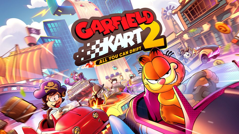 加菲猫卡丁车 2 漂移无极限 Garfield Kart 2|官方中文|本体+1.0.1升补|NSZ|原版|